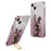 For iPhone 13 mini Kickstand Case Cute Rabbit Protective Phone Shell - Pink - 1