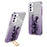 Mobile Phone Cover for Samsung Galaxy A13 5G Case Glitter Powder PC+TPU Shell with Kickstand - Purple - 1