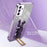 Mobile Phone Cover for Samsung Galaxy A13 5G Case Glitter Powder PC+TPU Shell with Kickstand - Purple - 3