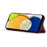 For Samsung Galaxy S24 Leather Case with Shoulder Strap Marble Pattern Phone Stand Cover - Milky Way Marble White LS004 - 2