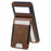 SUTENI H03 For Google Pixel 7 Pro 5G Case Leather+TPU Phone Cover with Card Holder - Brown - 3