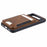 SUTENI H03 For Google Pixel 7 Pro 5G Case Leather+TPU Phone Cover with Card Holder - Brown - 7