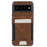 SUTENI H03 For Google Pixel 6 Case Kickstand Leather+TPU Case - Brown - 1