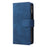 For iPhone 15 Pro Max Cell Phone Case Multiple Card Slots Drop-proof Cover with Zipper Wallet - Blue - 7