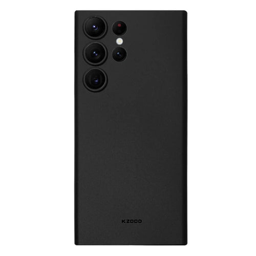 KZDOO Air Skin Series For Samsung Galaxy S24 Ultra Case Ultra Thin Frosted Phone Cover - Black - 1