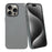 KZDOO Noble Collection Slim Case for iPhone 15 Pro Max PU Leather Flip Phone Cover - Grey - 3