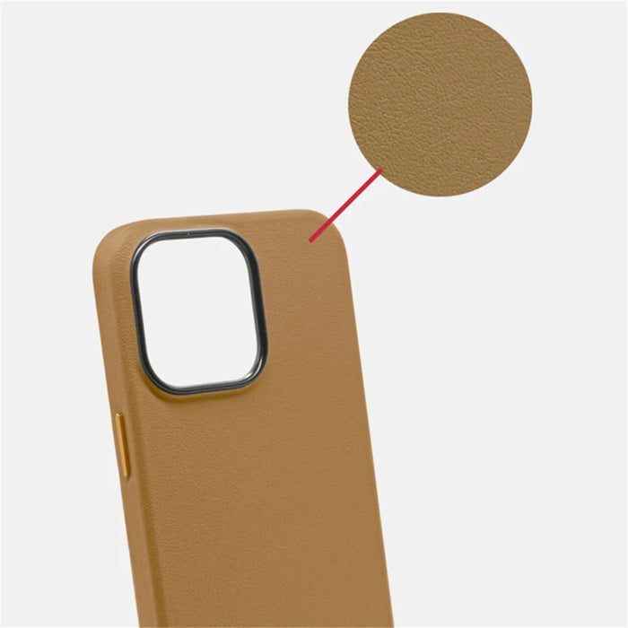 KZDOO Noble Collection Slim Case for iPhone 15 Pro Max PU Leather Flip Phone Cover - Grey - 6