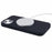 BJT Series For iPhone 14 Magnetic Phone Case TPU+Silicone Fabric Lining Back Cover - Black - 4