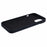 BJT Series For iPhone 14 Magnetic Phone Case TPU+Silicone Fabric Lining Back Cover - Black - 6