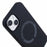 BJT Series For iPhone 14 Magnetic Phone Case TPU+Silicone Fabric Lining Back Cover - Black - 7