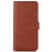 For Realme C67 4G Case PU Leather Card Slot Stand Shockproof TPU Interior Shell Phone Cover - Brown - 6