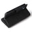 Rivet Decor Phone Case for iPhone 15 Wallet PU Leather Shell Stand Phone Cover - Black - 6