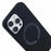 BJT Series For iPhone 12 Pro Max 6.7 inch Case Compatible with MagSafe TPU+Silicone Anti-drop Phone Shell - Black - 7