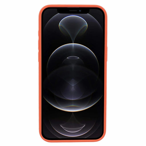 BJT Series Case for iPhone 12 Pro 6.1 inch / 12 6.1 inch Shell TPU+Silicone Cover Compatible with MagSafe - Orange - 2