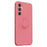 For Samsung Galaxy S23 FE Case Liquid Silicone Ring Holder Kickstand BackCover with Lanyard - Wine Red - 2