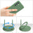 For Samsung Galaxy S23 FE Case Liquid Silicone Ring Holder Kickstand BackCover with Lanyard - Wine Red - 6