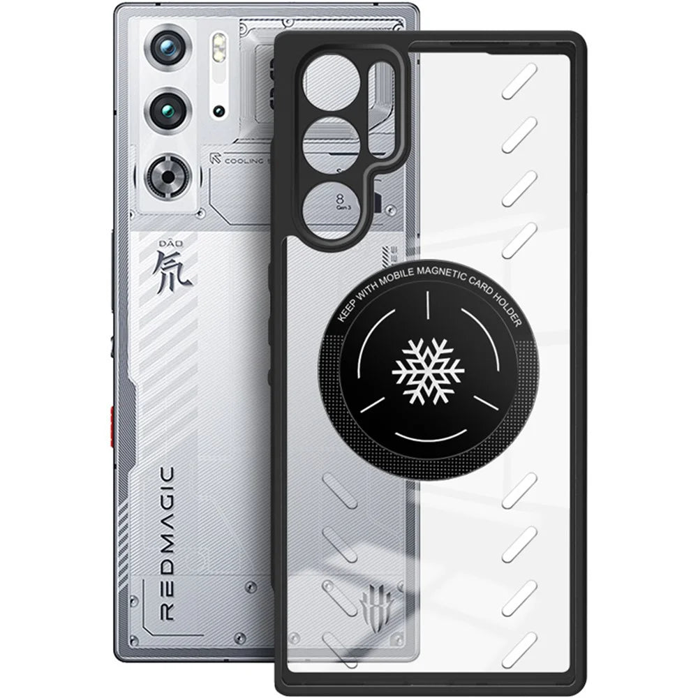 IMAK UX-9A Series for ZTE nubia Red Magic 9 Pro 5G / 9 Pro+ 5G / 9S Pro 5G / 9S Pro+ 5G  Clear Case Heat Dissipation PC+TPU Phone Cover - 1