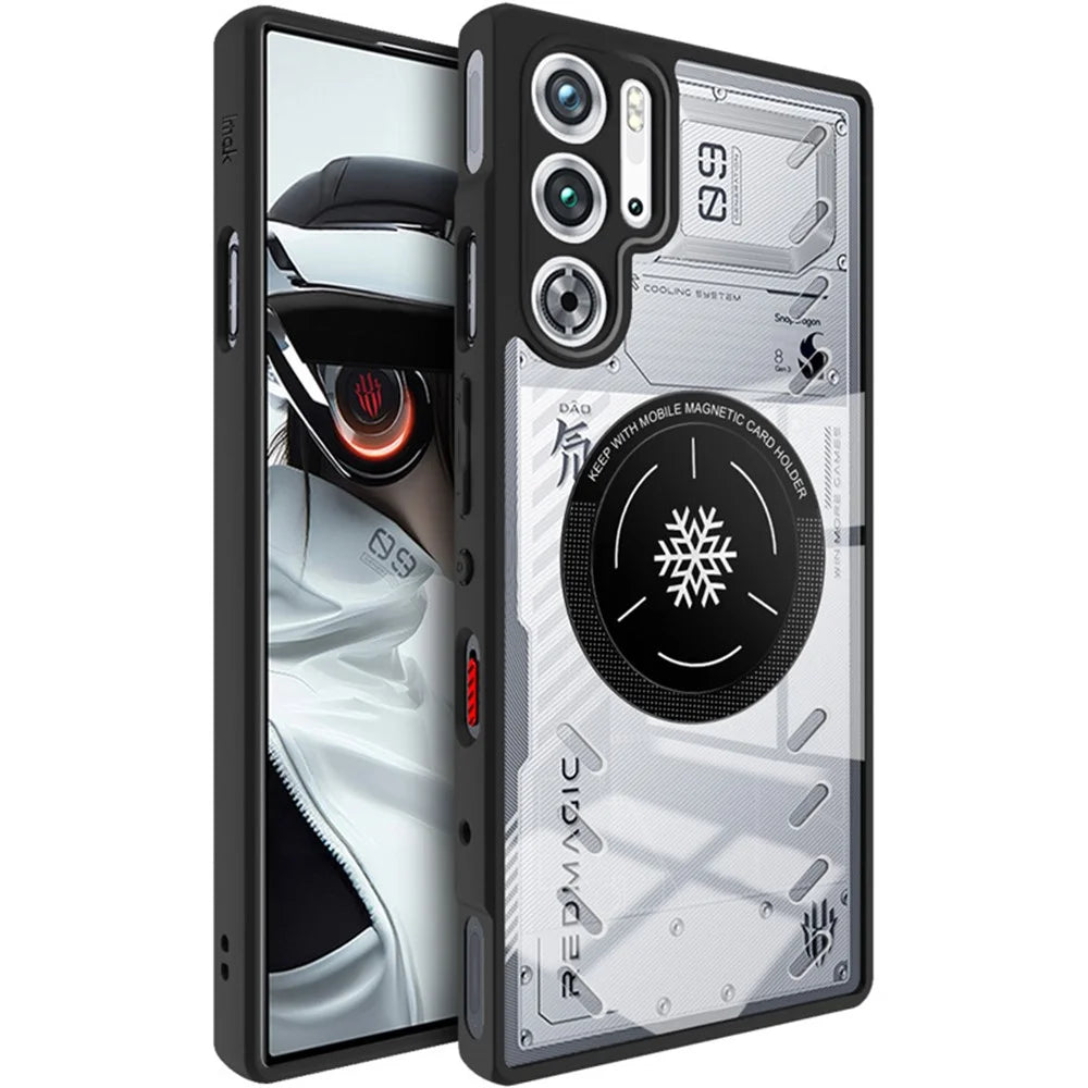 IMAK UX-9A Series for ZTE nubia Red Magic 9 Pro 5G / 9 Pro+ 5G / 9S Pro 5G / 9S Pro+ 5G  Clear Case Heat Dissipation PC+TPU Phone Cover - 5