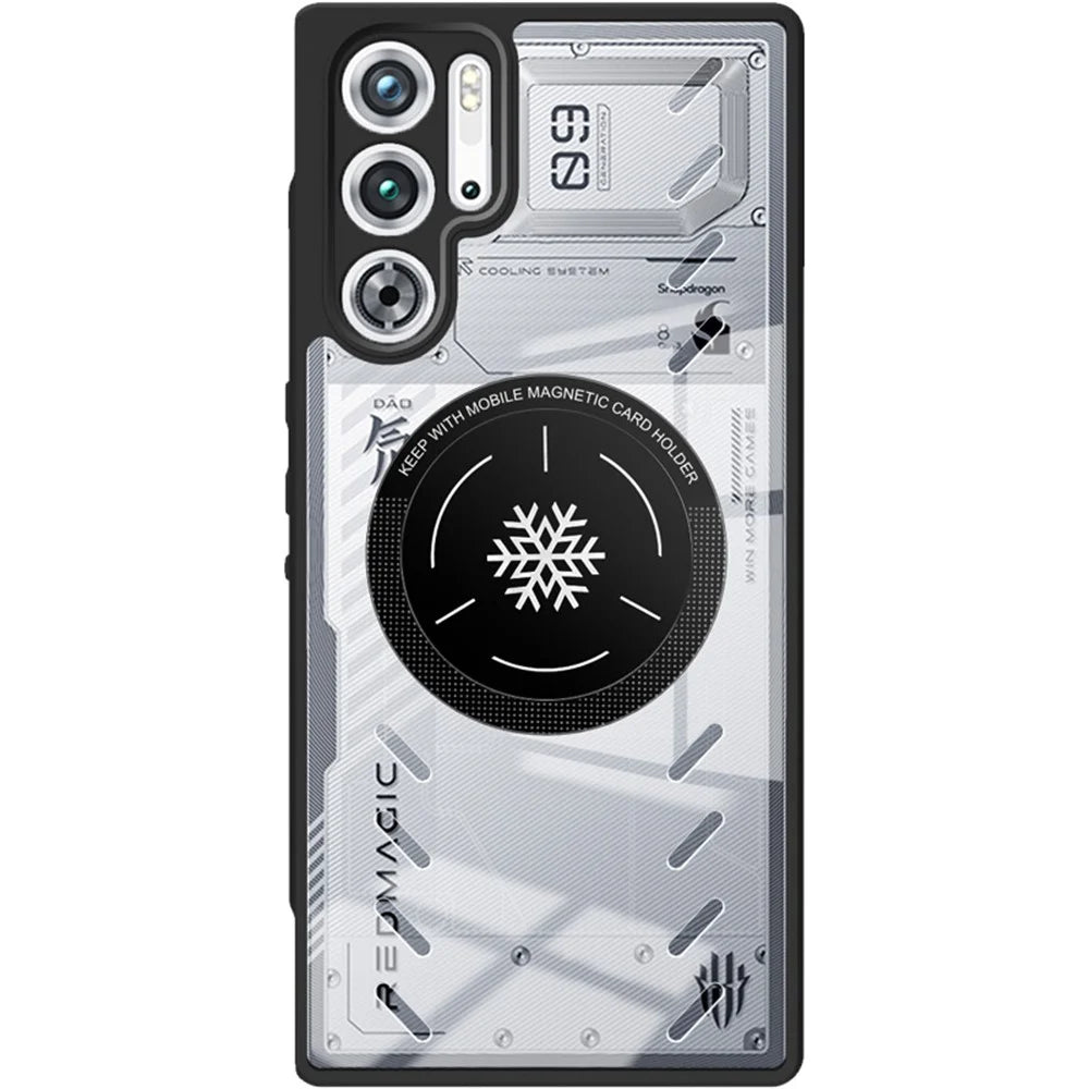 IMAK UX-9A Series for ZTE nubia Red Magic 9 Pro 5G / 9 Pro+ 5G / 9S Pro 5G / 9S Pro+ 5G  Clear Case Heat Dissipation PC+TPU Phone Cover - 6