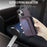 For iPhone 15 Case Waxy Leather+TPU Phone Cover with RFID Blocking Card Slots Kickstand - Purple - 7