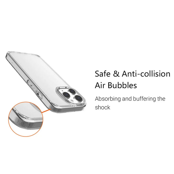 KZDOO For iPhone 15 Pro Shockproof Case Guardian Airbag Clear Phone Cover - 3