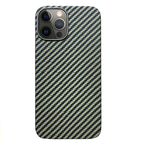 KZDOO For iPhone 15 Pro Max Case Ultra Slim Aramid Fiber Protective Phone Cover - Green - 1