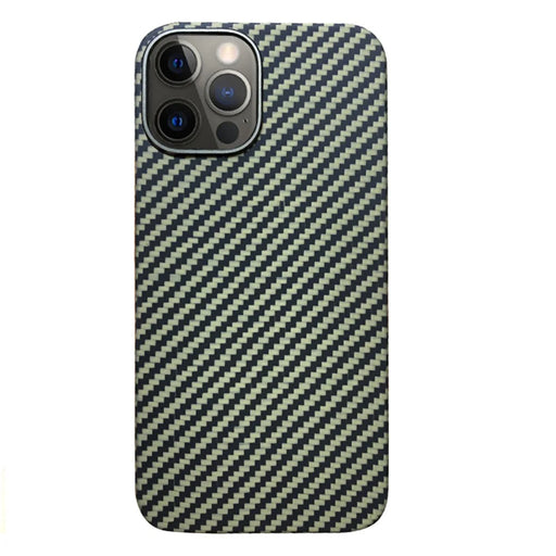 KZDOO For iPhone 15 Pro Max Case Ultra Slim Aramid Fiber Protective Phone Cover - Green - 1