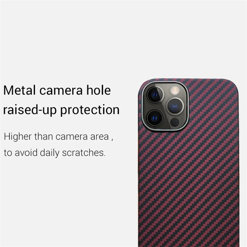 KZDOO For iPhone 15 Pro Max Case Ultra Slim Aramid Fiber Protective Phone Cover - Green - 4