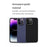 KZDOO For iPhone 15 Pro Cell Phone Case Ultra Thin Hard Aramid Fiber Back Cover - Brown - 2