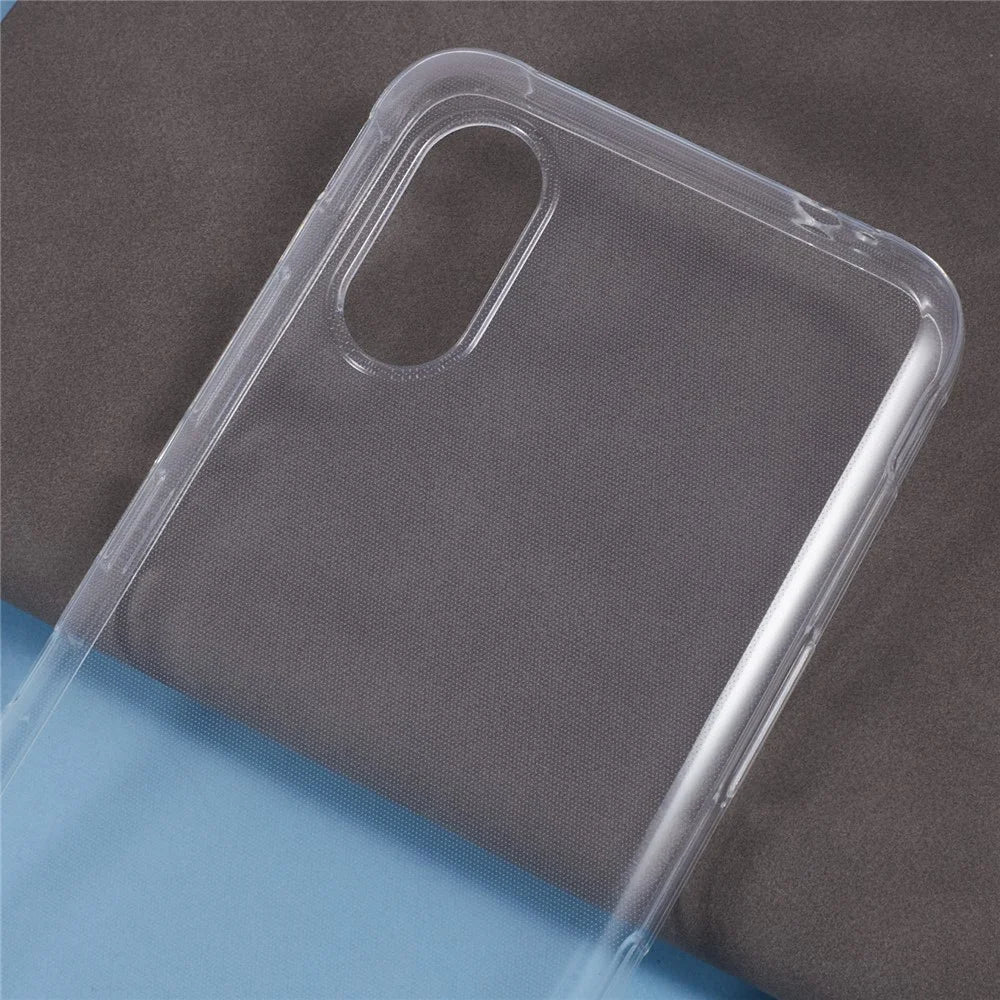 For Samsung Galaxy Xcover7 Case Transparent TPU Flexible Cell Phone Cover - 5