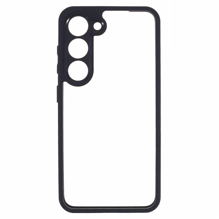 For Samsung Galaxy S23 Case Drop-proof TPU+PC Crystal Clear Phone Cover - 3