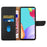 HT02 For Google Pixel 9 Pro XL Case Genuine Cow Leather Phone Cover Nappa Texture - Black - 2