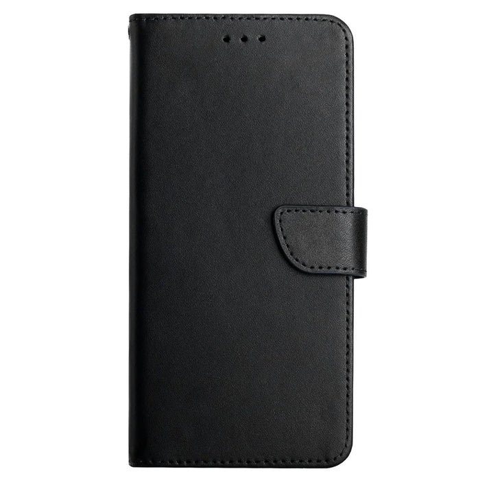 HT02 For Google Pixel 9 Pro XL Case Genuine Cow Leather Phone Cover Nappa Texture - Black - 7