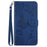 HT03 For Google Pixel 10 Pro / 10 / 9 / 9 Pro Case Butterfly Flower Shockproof Phone Cover Wallet - Blue - 7