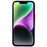 For iPhone 15 Cell Phone Case Solid Color Anti-scratch 2.0mm TPU Protection Cover - Black - 3
