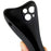 For iPhone 15 Cell Phone Case Solid Color Anti-scratch 2.0mm TPU Protection Cover - Black - 4