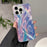 For iPhone 14 Pro Max Case Gradient Starry Silver TPU+Acrylic Phone Cover Protector - 2