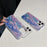 For iPhone 14 Pro Max Case Gradient Starry Silver TPU+Acrylic Phone Cover Protector - 4