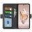 For OnePlus 12R 5G / Ace 3 5G Case Dual Magnetic Clasp Leather Wallet Cover - Black - 2