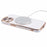 For iPhone 15 TPU Case 6D Electroplating Slim Phone Cover Compatible with MagSafe - White - 4