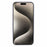 For iPhone 15 TPU Slim Case Rubberized Phone Cover with Lens Film Compatible with MagSafe - Silver - 2