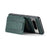 For Google Pixel 8 Pro Case with Card Holder and Kickstand RFID Blocking Leather Coating Back Cover - Green - 5