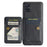 For Samsung Galaxy A71 4G SM-A715 Case Leather+TPU RFID Blocking Card Slots Phone Cover - Black - 2