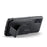 For Samsung Galaxy A71 4G SM-A715 Case Leather+TPU RFID Blocking Card Slots Phone Cover - Black - 4