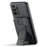 For Samsung Galaxy A73 5G Case with Card Holder Leather+TPU Protective Phone Cover - Black - 3