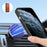 DENIOR For iPhone 11 Pro Max Magnetic Case Cowhide Texture Detachable Card Bag Phone Shell - Brown - 7