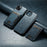 SUTENI H17 For iPhone 14 Plus Case Compatible with MagSafe Detachable Card Holder Phone Shell - Blue - 6