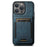SUTENI H17 For iPhone 15 Pro Case Compatible with MagSafe TPU+PU Phone Shell - Blue - 2