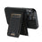SUTENI H17 For iPhone 14 Pro Max Magnetic Case Litchi Texture Detachable Card Slot Protective Shell - Black - 2