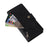 For Google Pixel 8a Case PU Leather Flip Phone Cover with 9 Card Slots - Black - 5